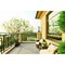 Z-Lite Aura 1 Light Outdoor Pier Mounted Fixture, 8in. W x 27.75in. H, Black 5013PHBR-533PM-BK - alternate 8